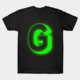 Letter G Letter Art T-Shirt